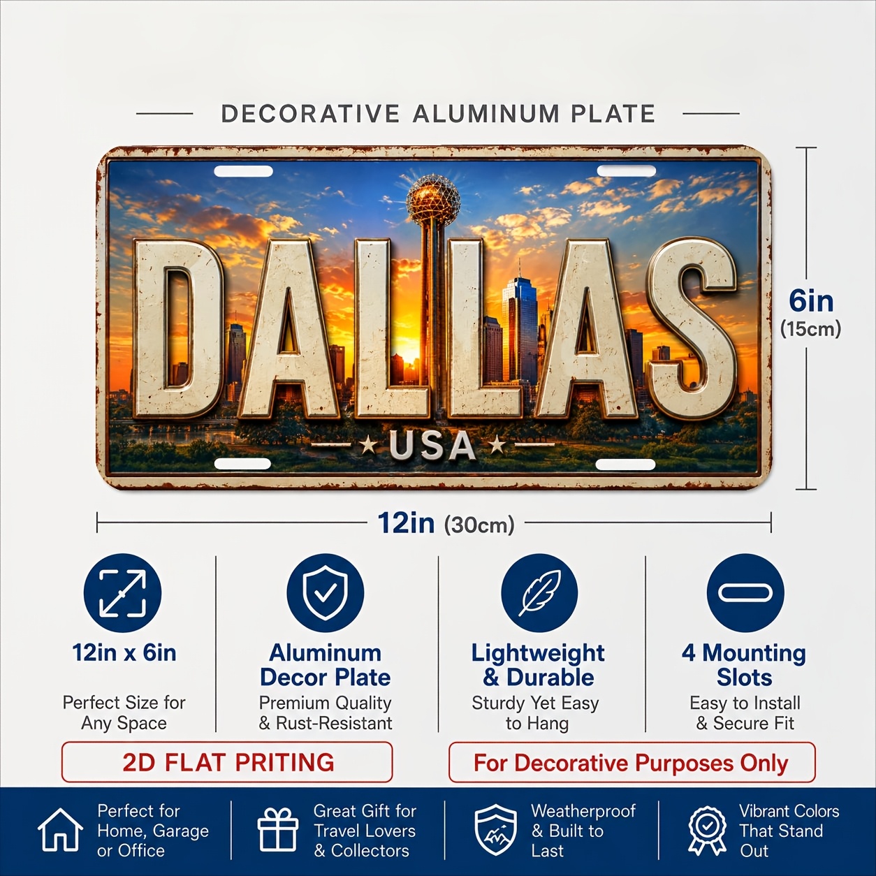 2D Flat, [2D Flat] 2D Flat, 1p - Home Decor Dallas recension och pris