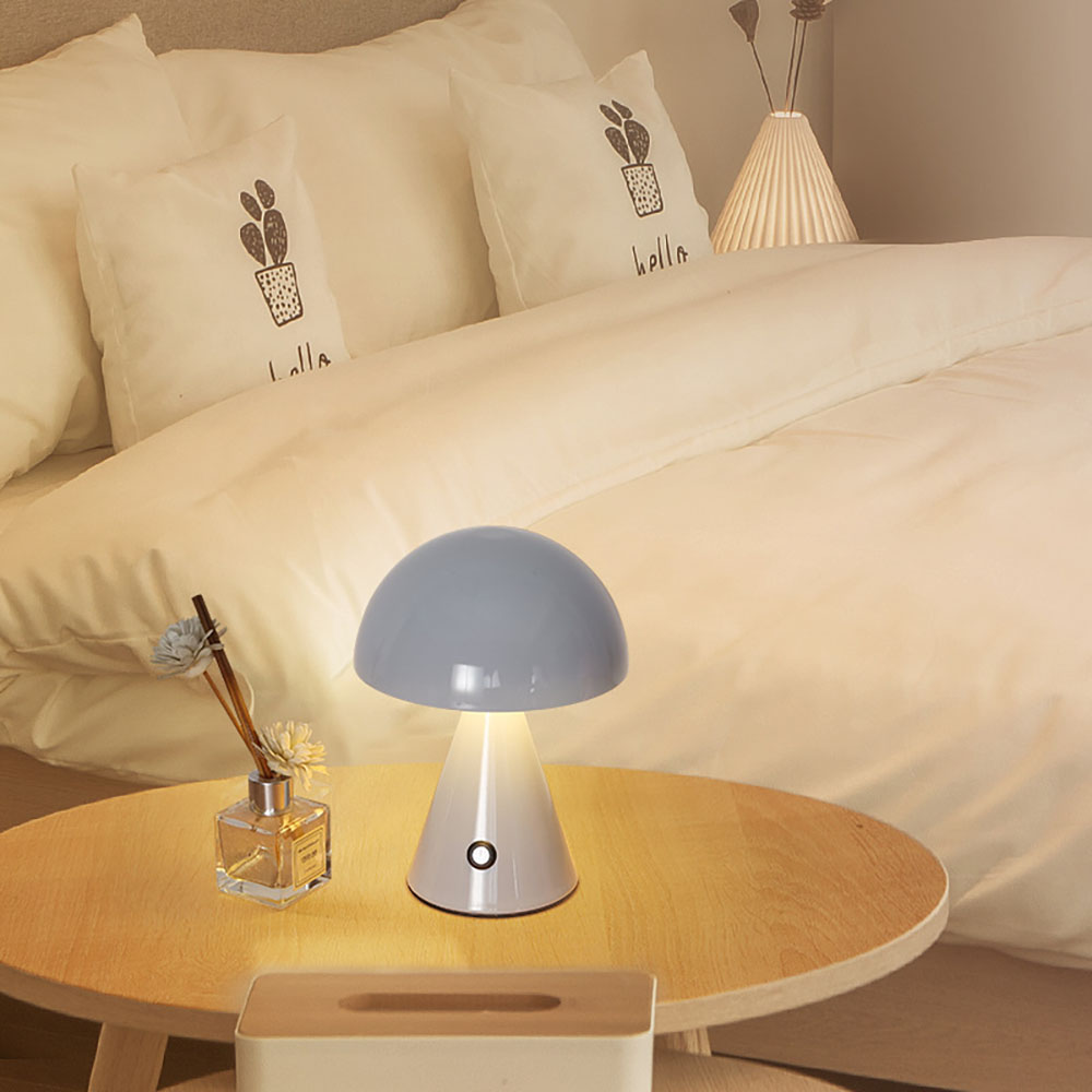 LED Mushroom Table Lamp Flower - Home Decor Ikea recension och pris