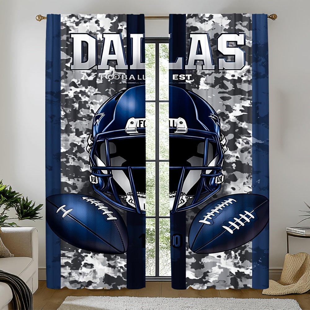 Dallas Football Door Curtains  - Home Decor Dallas recension och pris