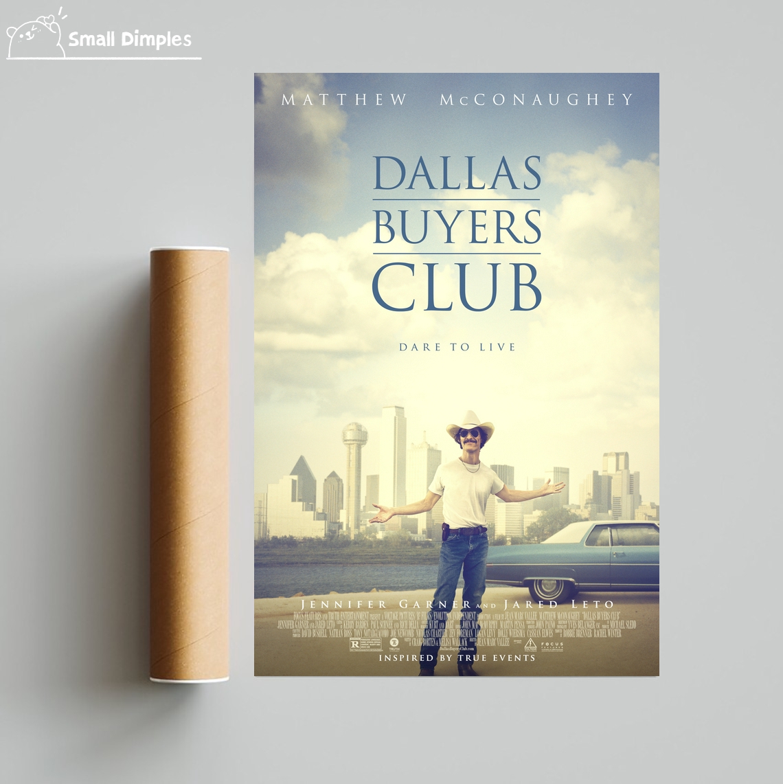 Dallas Buyers Club Movie Poste - Home Decor Dallas recension och pris