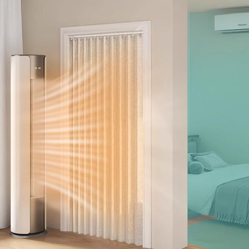 Folding Accordion Door Curtain - Room Divider Screen recension och pris
