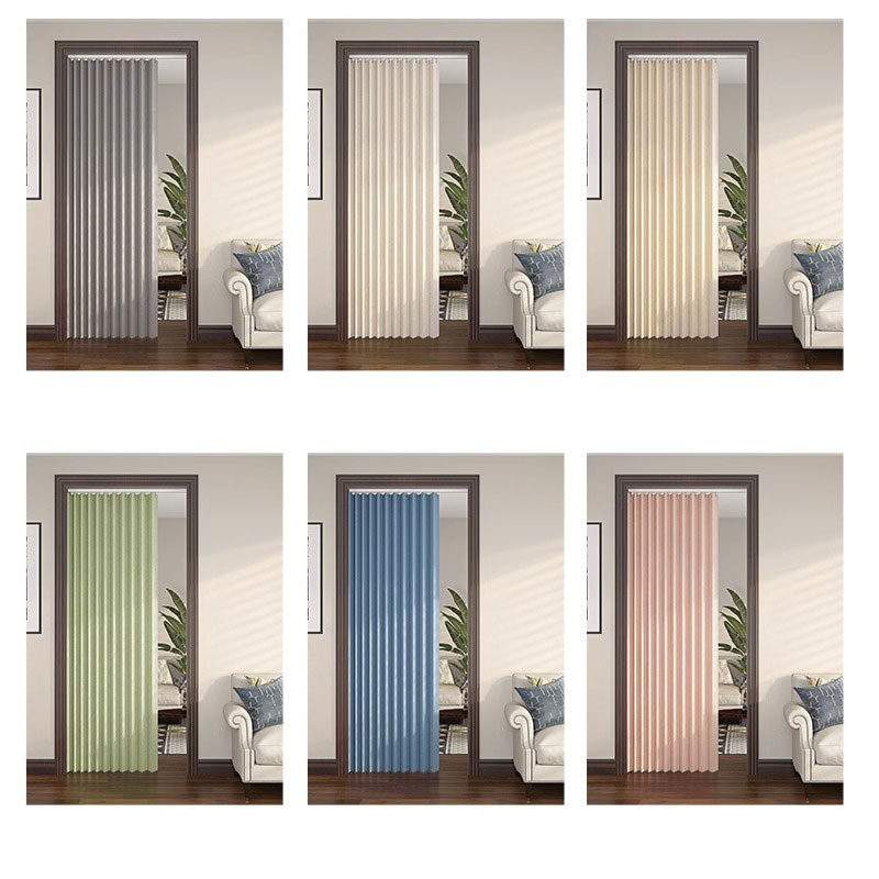 Folding Accordion Door Curtain - Room Divider Screen recension och pris
