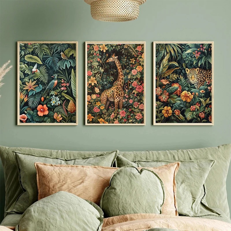 Tropical Jungle Wild Leopard P - Home Decor Ikea recension och pris
