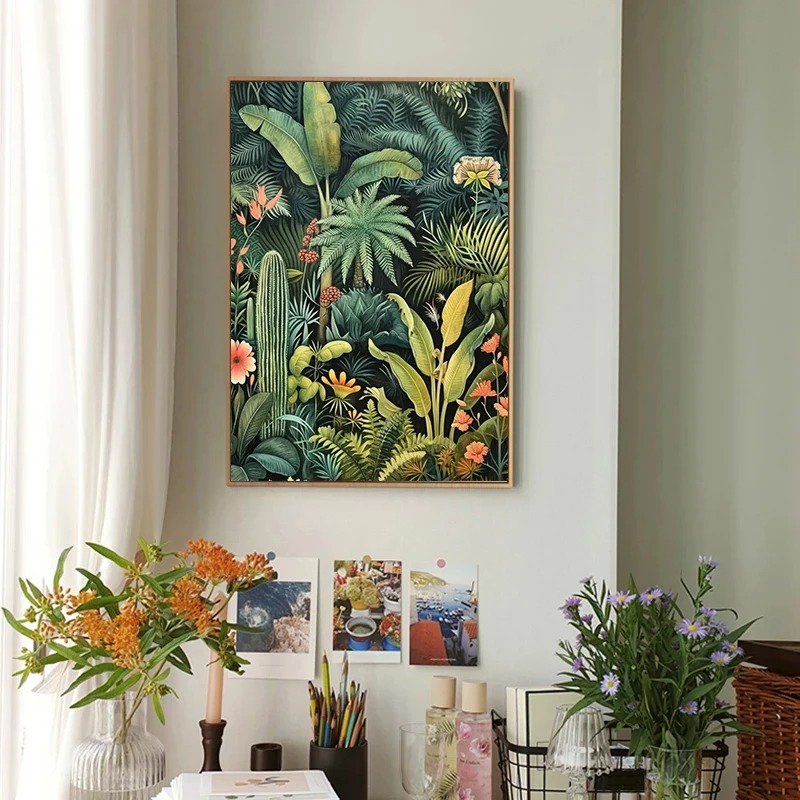 Tropical Jungle Wild Leopard P - Home Decor Ikea recension och pris