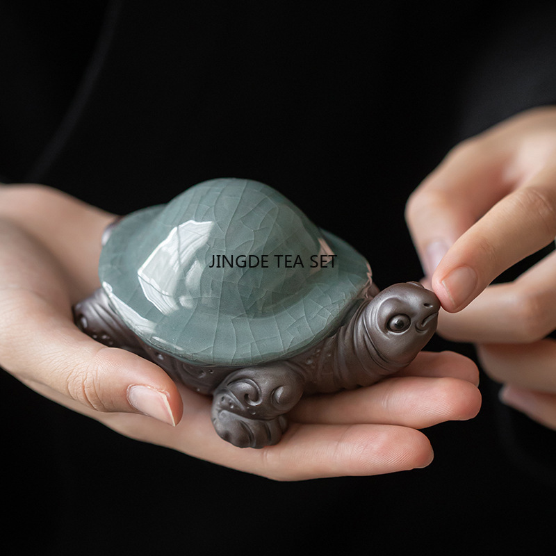 Ceramic Turtle Tea Set Filter  - Home Decor Quirky recension och pris