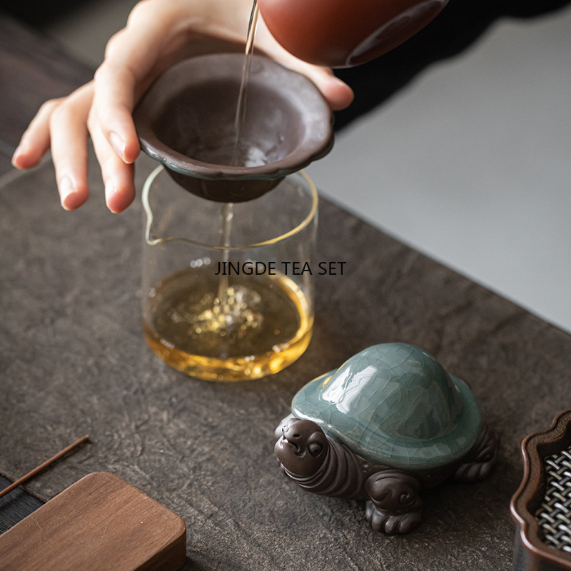 Ceramic Turtle Tea Set Filter  - Home Decor Quirky recension och pris