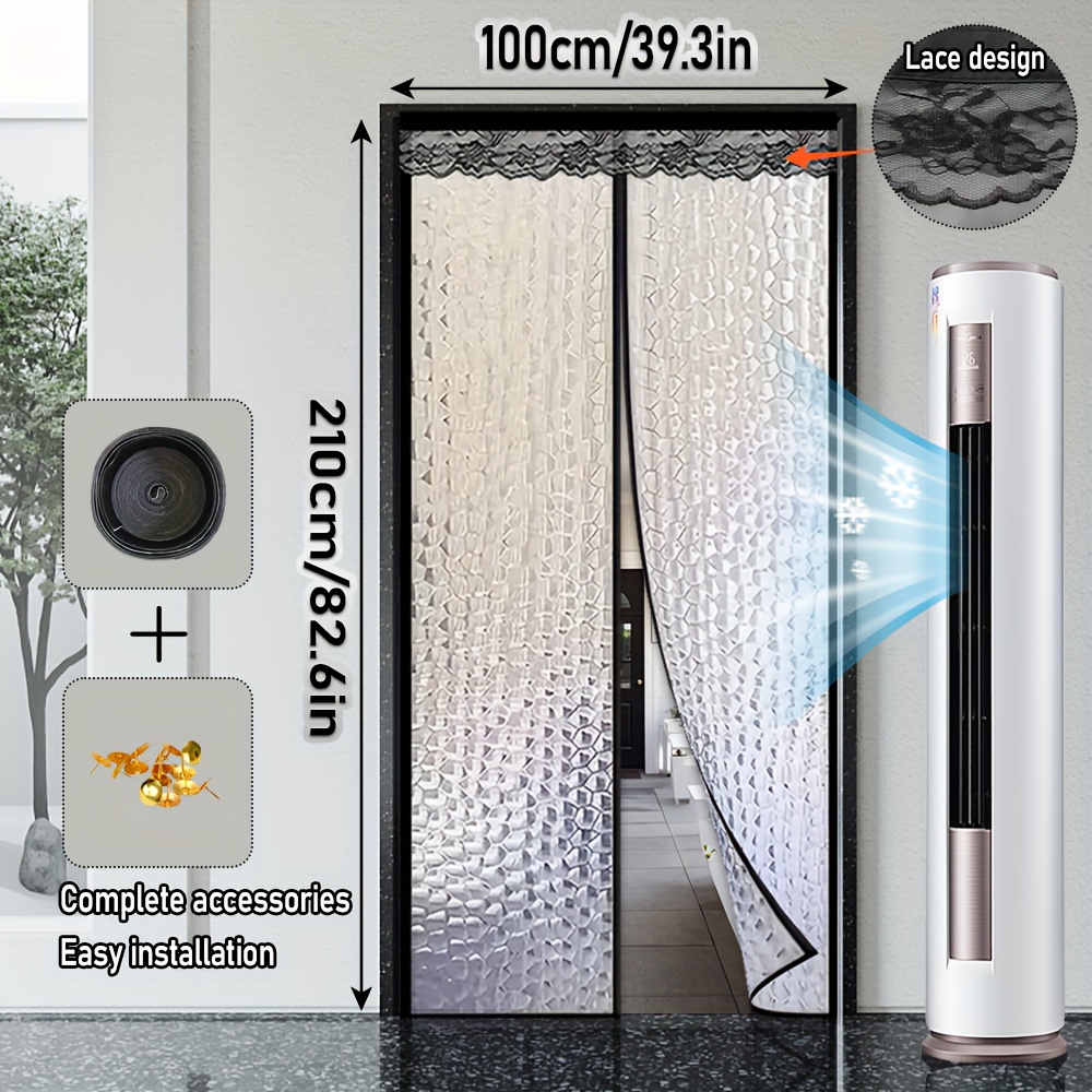 Magnetic EVA Thermal Door Curt - Room Divider Screen recension och pris