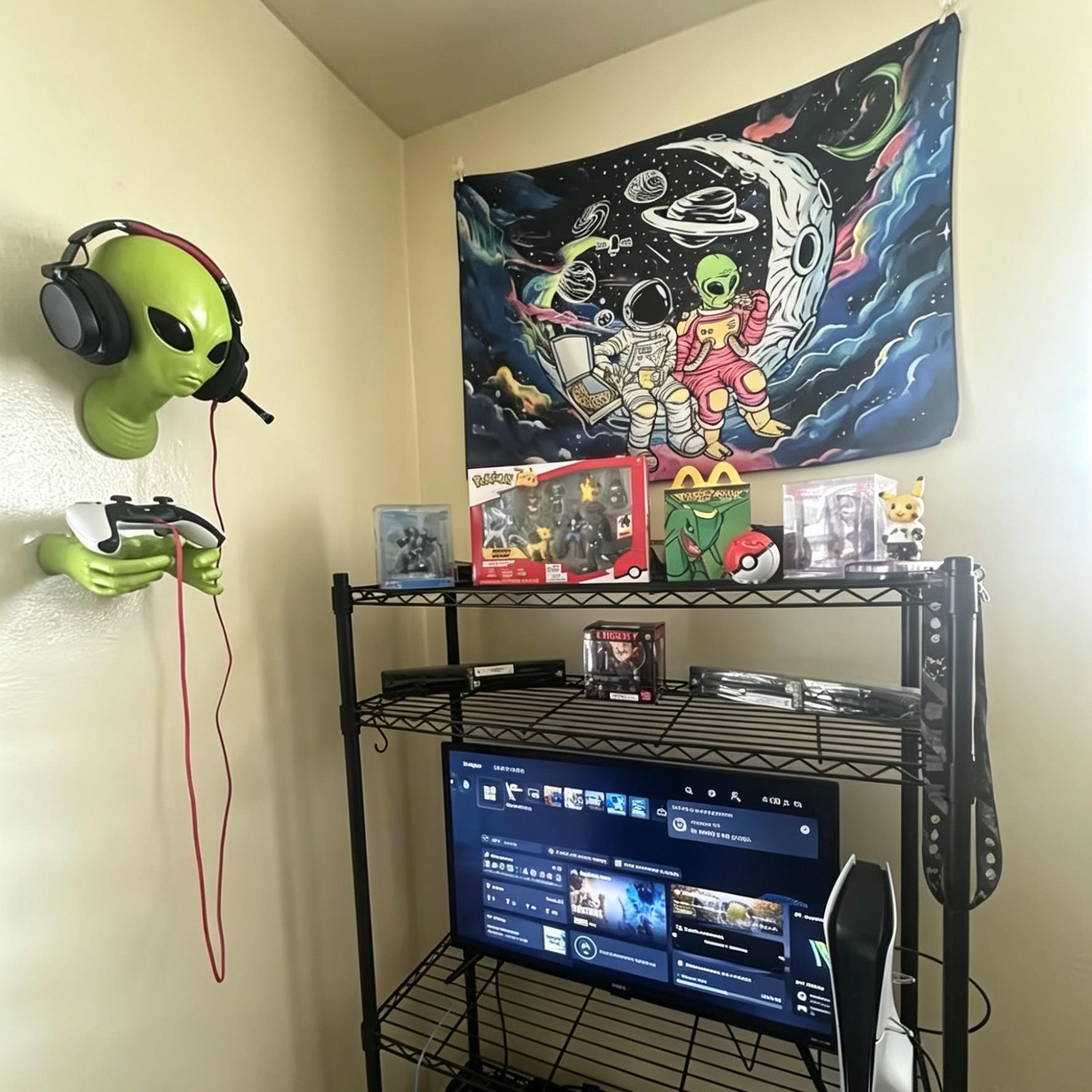 1 Green Alien Pendant, 3D Alie - Home Decor Quirky recension och pris