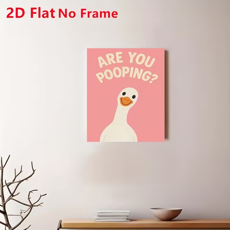 Modern Pink Are You Pooping Qu - Home Decor Nz recension och pris