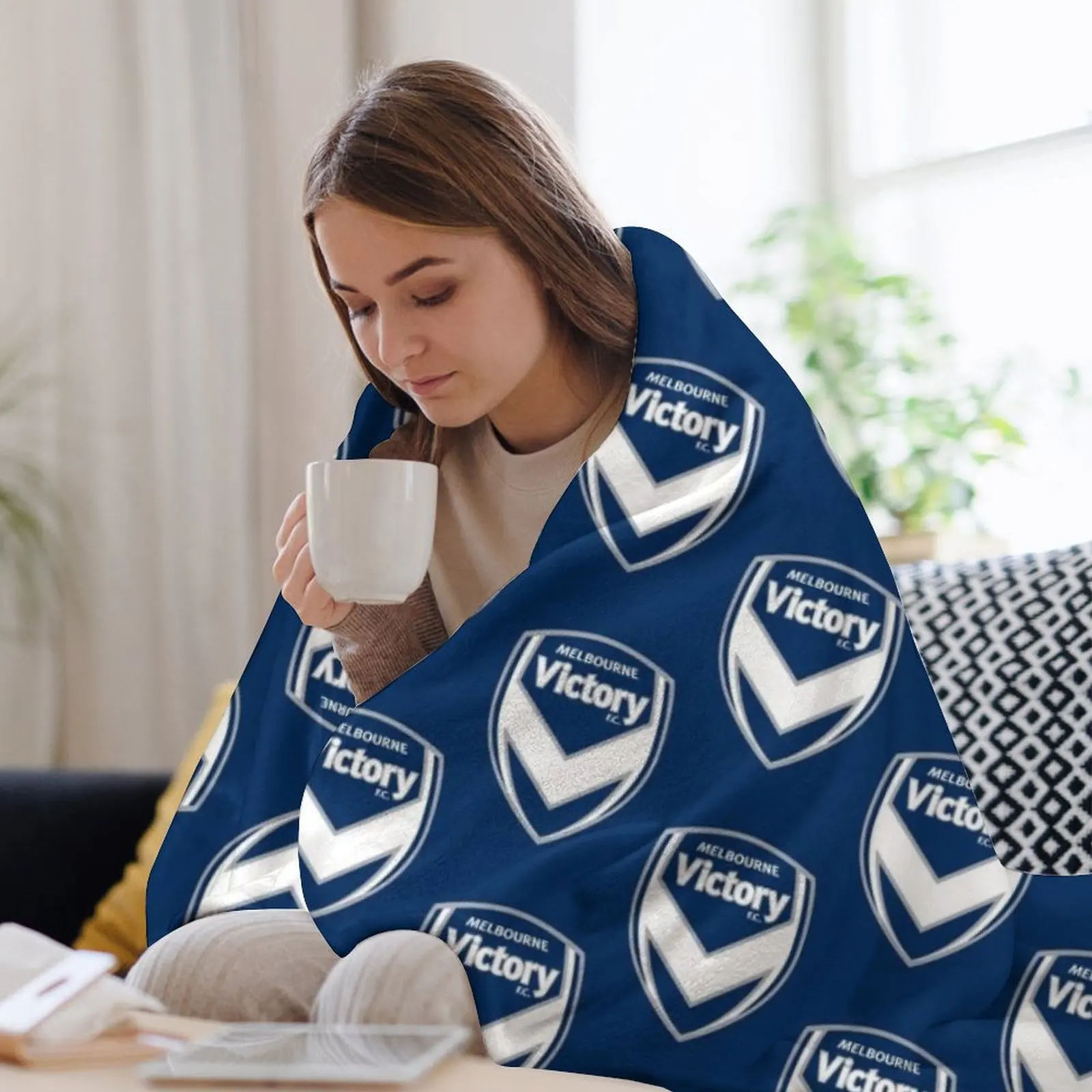 MELBOURNE VICTORY FC Throw Bla - Home Decor Melbourne recension och pris