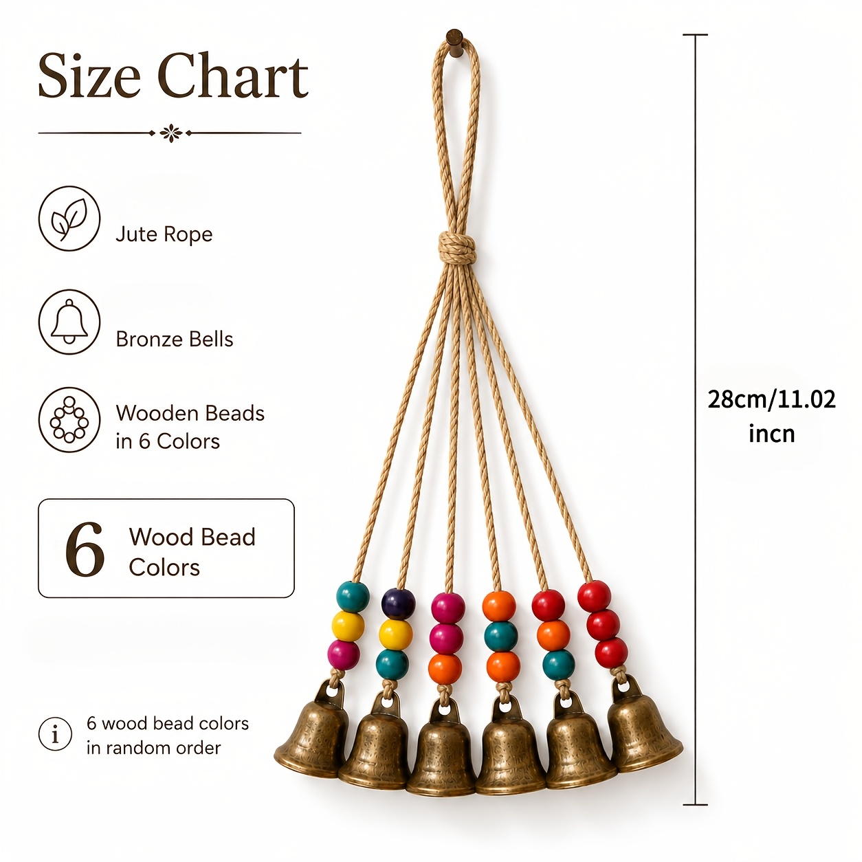 Handmade Boho Wind Chime Decor - Boho Wind Chimes recension och pris