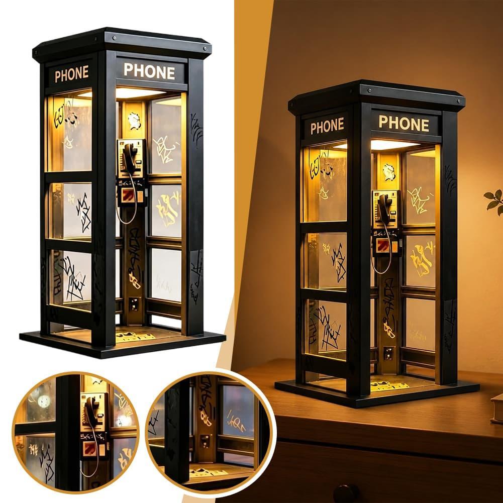 Vintage London Telephone Booth - Home Decor Light recension och pris