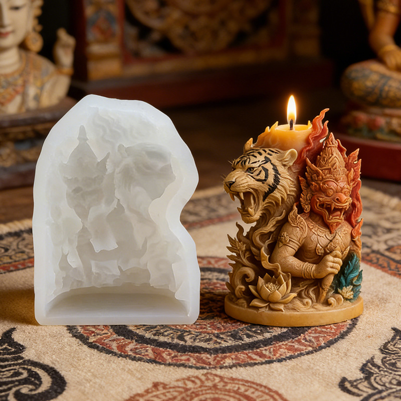 3D Wolf Big Ben Indian Elephan - Home Decor Indonesia recension och pris