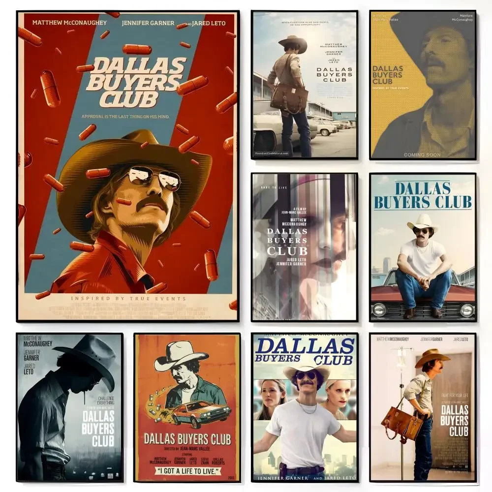 d-Dallas Buyers Club Poster Am - Home Decor Dallas recension och pris