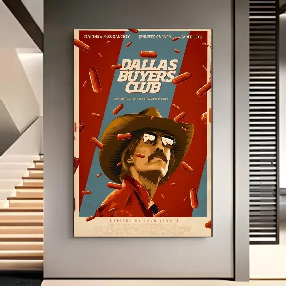 d-Dallas Buyers Club Poster Am - Home Decor Dallas recension och pris