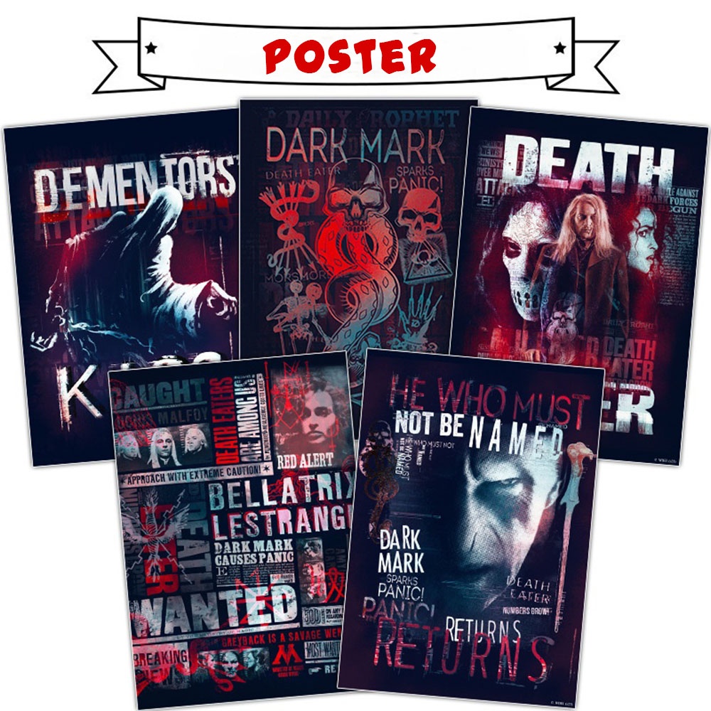 30*43cm Genuine Harry Potter P - Home Decor Quirky recension och pris