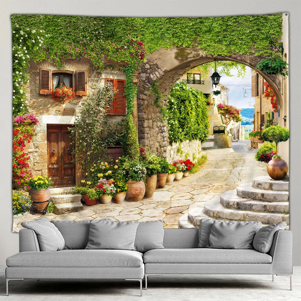 Outdoor Garden Poster Mediterr - Home Decor Indonesia recension och pris