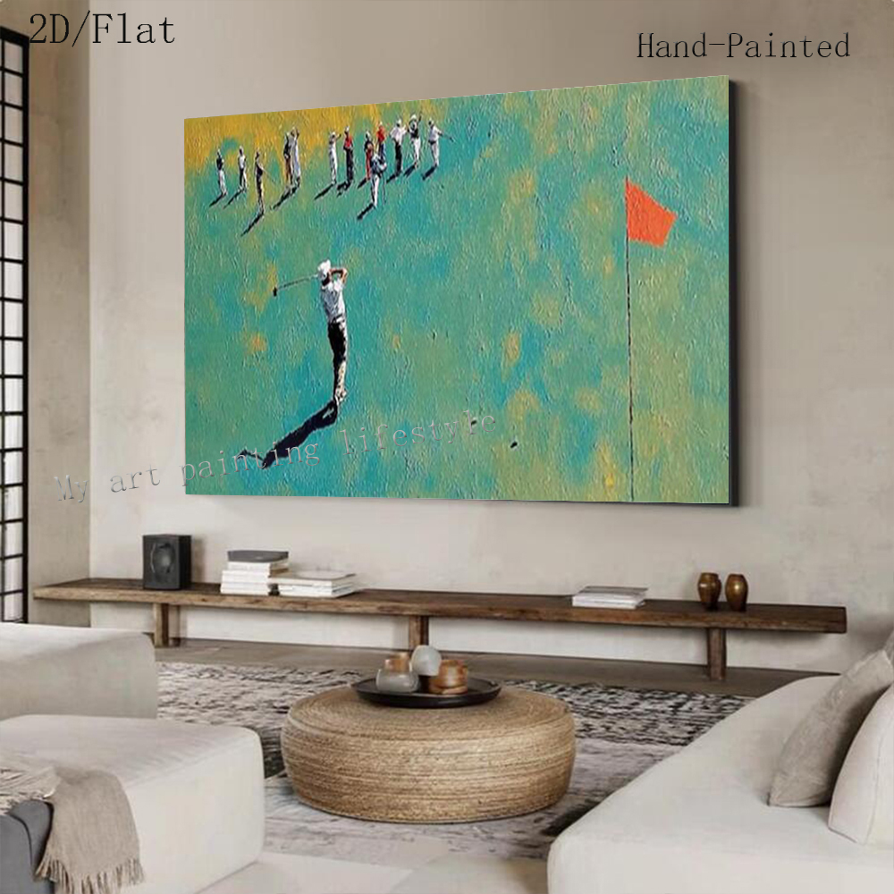 100% Handmade Abstract Oil Pai - Home Decor Free Images recension och pris