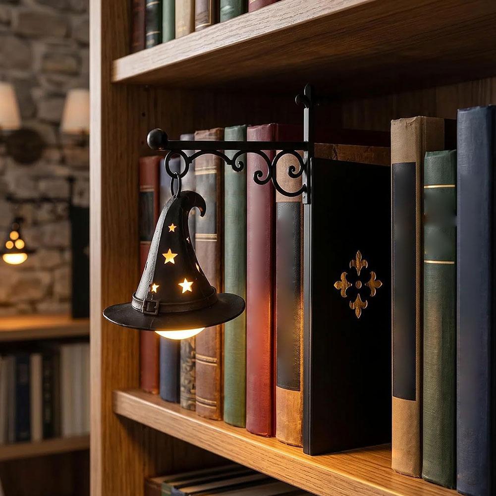 Retro Gothic Bookshelf Lamp Li - Home Decor Light recension och pris