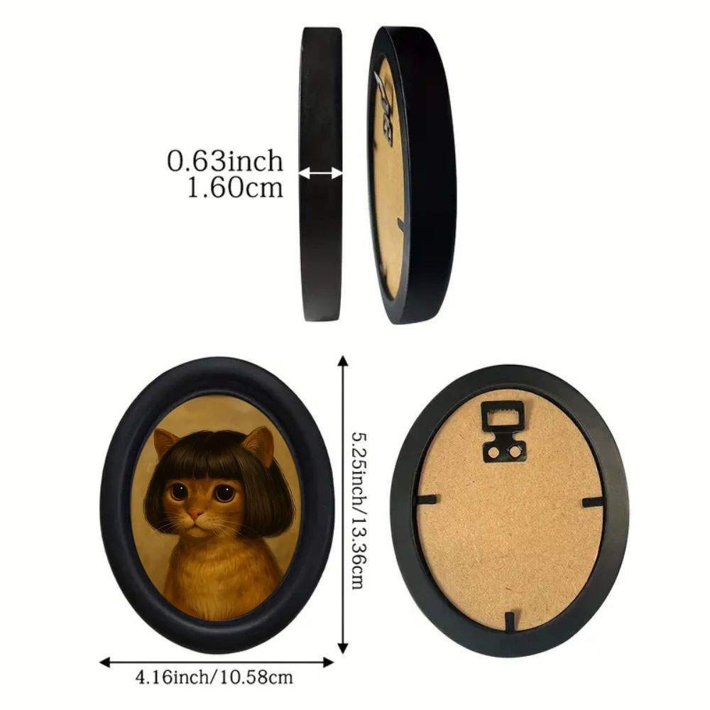 1 Piece of Fun Long-Haired Cat - Home Decor Quirky recension och pris